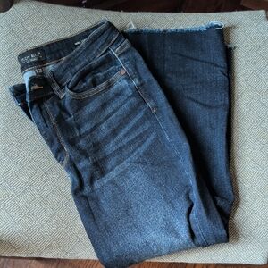 Judy Blue Indigo Straight Leg Cropped Jeans